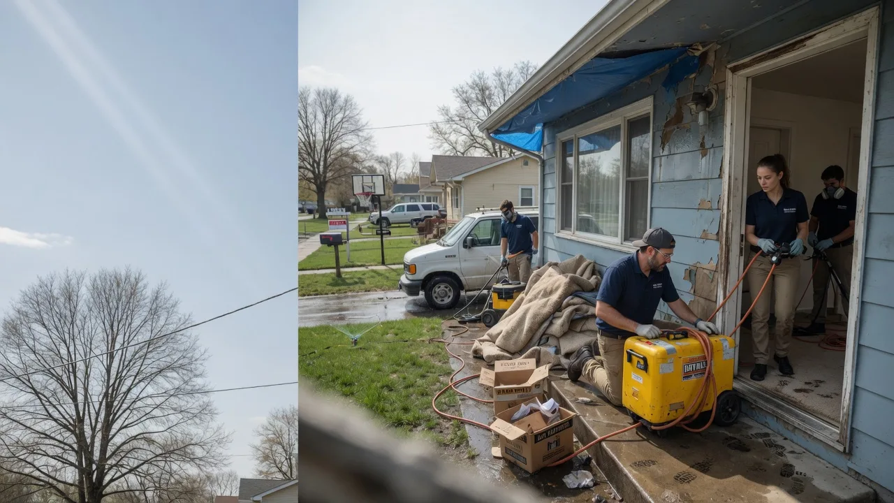 Basement Flood Cleanup in Athens, MI near me